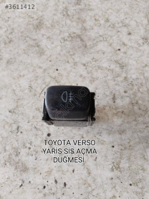 TOYOTA YARİS VERSO ORJİNAL SİS LAMBASI DÜĞMESİ