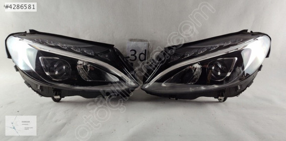 MERCEDES W205 C SERİ FAR SAĞ SOL