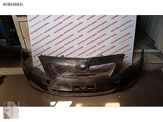 TOYOTA COROLLA YENİ YÜZ SIFIR ÖN TAMPON KAYHANLAR OTO ÇIKMA