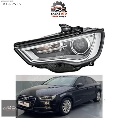 AUDİ A3 ÖN FAR SAĞ SOL 2013 2014 2015 2016