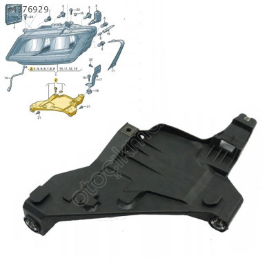 8R0941453A  Q5 2013-2017 FAR ALT TABLA BRAKETİ SOL