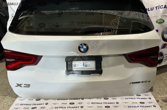 BMW G01 X3 Arka Bagaj Kapağı Hatasız Beyaz