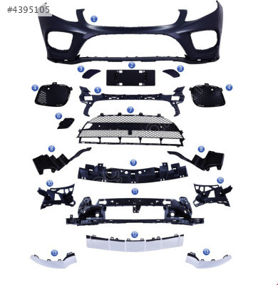 ÖN TAMPON ( AMG ) W166 2015-