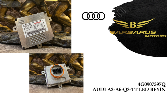 4G0907397Q AUDI A3 A6 Q3 TT LED BEYNİ .