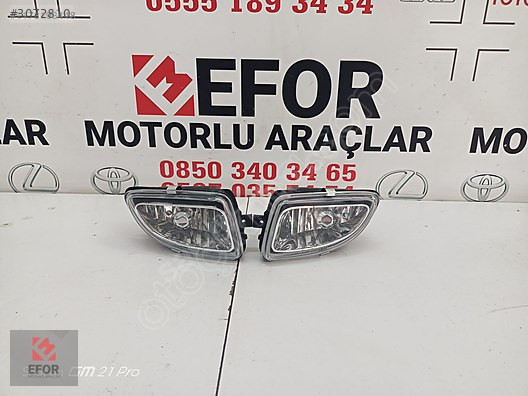 TOYOTA COROLLA SIFIR SAĞ SİS FARI 00-01
