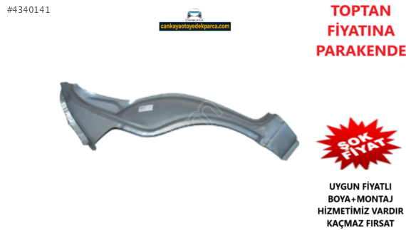 TOFAŞ ARKA DİREK SACI SOL/SAĞ SIFIR  ADET FİYAT  T-0130