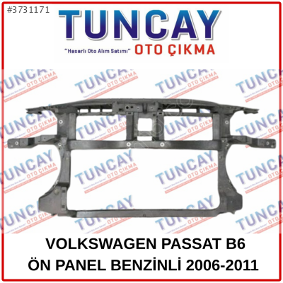VOLKSWAGEN PASSAT B6 ÖN PANEL 2006-2011 YEDEK PARÇA