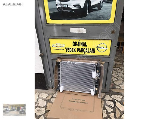 Chevrolet aveo su radyatörü ORJİNAL OTO OPEL ÇIKMA