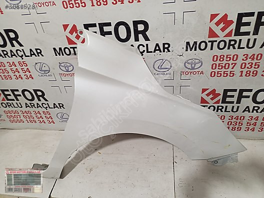 HONDA CITY ORJİNAL ÇIKMA SOL ÖN ÇAMURLUK 21-23