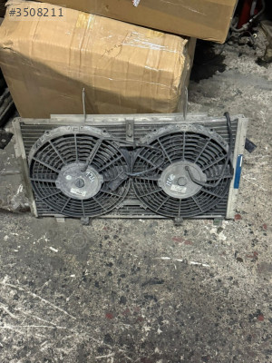 MERCEDES W124 KLİMA FANI KOMPLE ÇİFTLİ KLİMA FAN DAVLUMBAZI