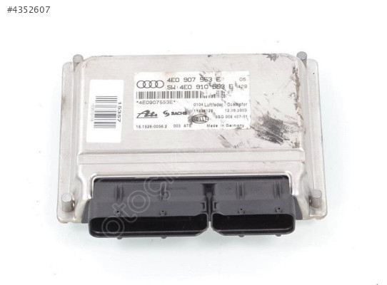 Audi A8 4E Air Süspansiyon Beyni 4E0907553E 4E0910553E Garantili