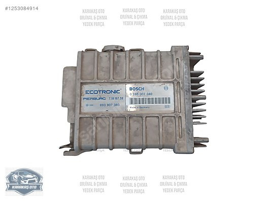 VOLKSWAGEN GOLF MOTOR BEYNİ ORJİNAL 893907383
