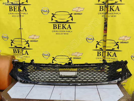 OPEL CORSA F ÖN TAMPON ALT IZGARA PİANO BLACK ÇIKMA ORJİNAL YEDEK