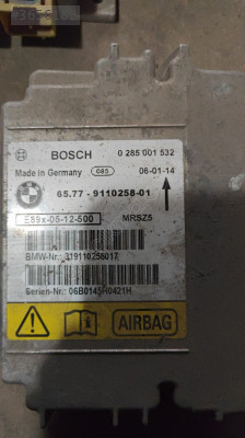 65.77-9110258-01 0 285 001 532 BMW E81,87,90,91 İÇİN AİRBAG BEYNİ