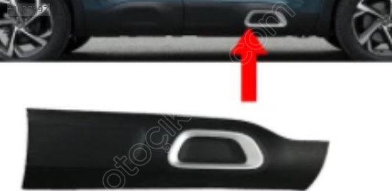 citroen c5 aircross yan kapı koruyucu Sol 8545 S4