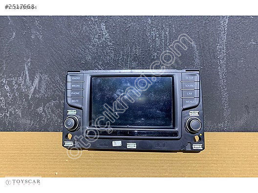 Vw Passat B8 Golf 7 Multimedya Ekranı Sökme Orjinal 3G091960
