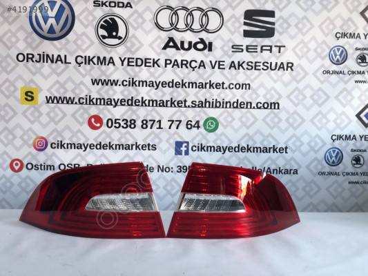 SKODA SUPERB STOP 2013-2015