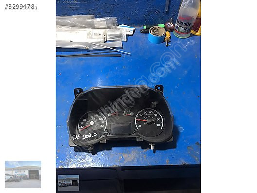 OTO CEMDEN ÇIKMA FİAT DOBLO GENİŞ AİLE GÖSTERGE