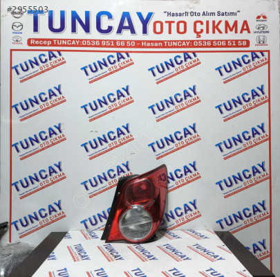CHEVROLET AVEO SAĞ STOP 2012 ÇIKMA İTHAL PARÇA