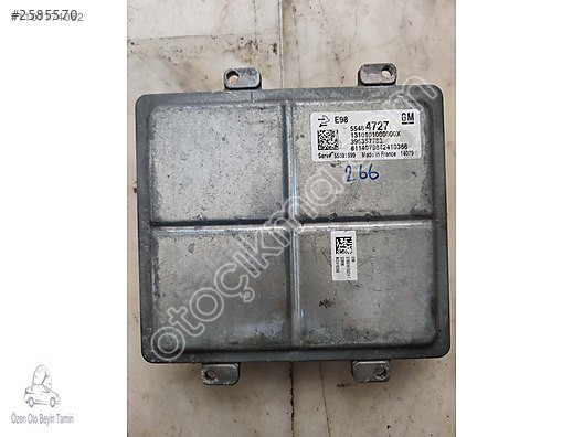 Opel Meriva Astra Motor Beyni 55484727 - 55591599