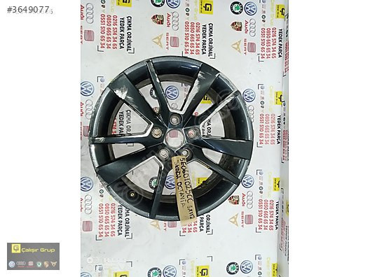 SKODA OCTAVİA 5x112 JANT OEM 5e0601025cc ÇIKMA SÖKME YEDEK PARÇA
