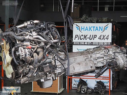 Nissan Navara D23 Yeni Kasa Çıkma Motor Tek Turbo YS23