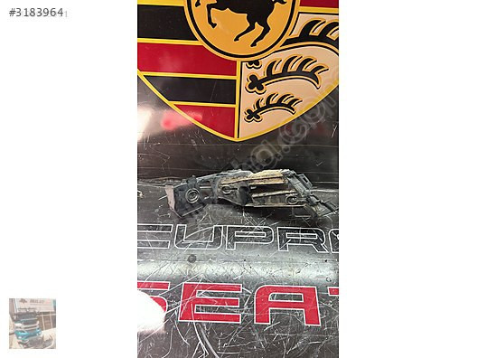 vw golf 2006 2010 sol arka tampon braketi