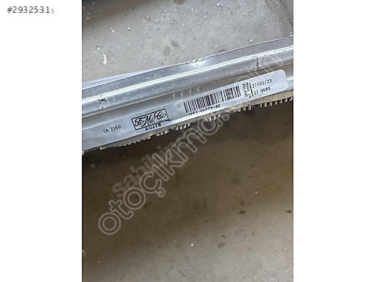 Ford Focus 4 su radyatörü turbo radyatörü