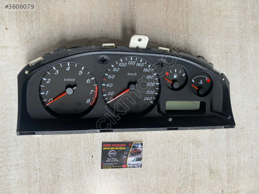 Nissan Primera Orjinal Kilometre Saati 2000-2002 Model Arası