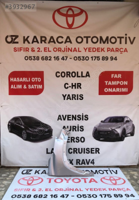 2020-2025 TOYOTA COROLLA CROSS ÇIKMA ORJİNAL SAĞ ÖN ÇAMURLUK