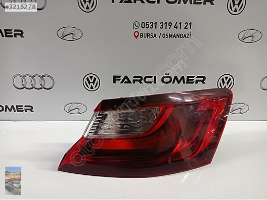 RENAULT MEGANE 4 SAĞ DIŞ STOP ORJİNAL HATASIZ