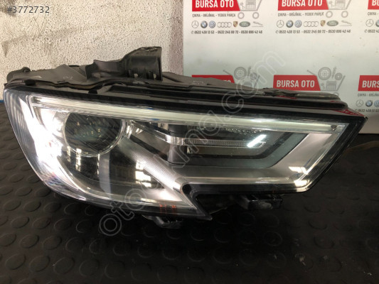 AUDI A3 8V KASA SAĞ FAR MAKYAJLI KASA SÖKME 8V0941006E ORJİNAL