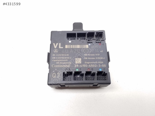 MERCEDES E-CLASS W218 SOL ÖN KAPI KONTROL BEYNİ