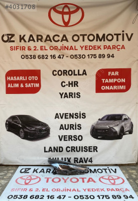 2020-2025 TOYOTA COROLLA CROSS ÇIKMA ORJİNAL SAĞ ÖN FAR