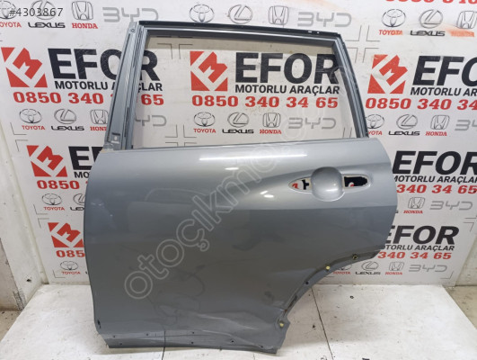 TOYOTA COROLLA CROSS SOL ARKA KAPI ÇIKMA ORİJİNAL PARÇA