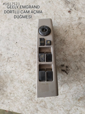 GEELY EMGRAND ORJİNAL DÖRTLÜ CAM AÇMA DÜĞMESİ