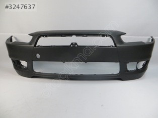 MITSUBISHI LANCER- 08/13; ÖN TAMPON SİYAH (SİS/PANJUR DELİKL