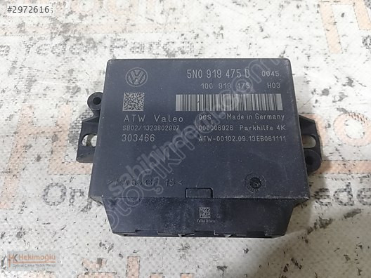 VW TİGUAN 09-16 PARK SENSÖR BEYNİ MODÜLÜ 5N0919475D 5N0 919 475
