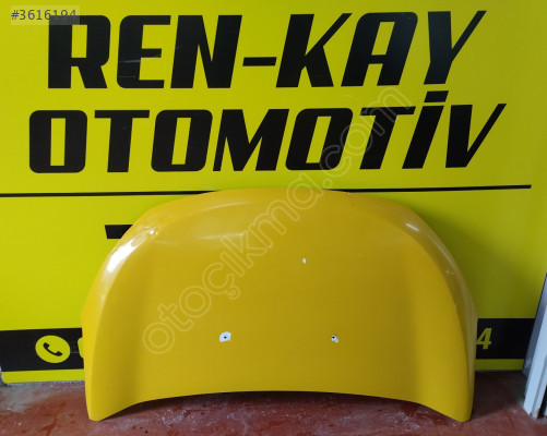 651225231R DACİA DOKKER/ LODGY MOTOR KAPUTU SARI ORJ RENKAY OTO