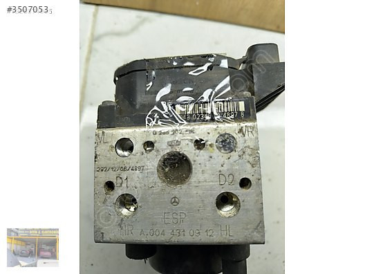 0 265 202 464 - A 004 431 09 12-A0044310912 Mercedes ABS BEYNİ