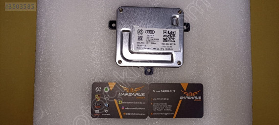 4G0907697D Audi A4 A5 A6 Led Far Beyni .