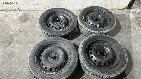 RENAULUT CLIO 3 185/60/15 TAKIM JANT LASTİK