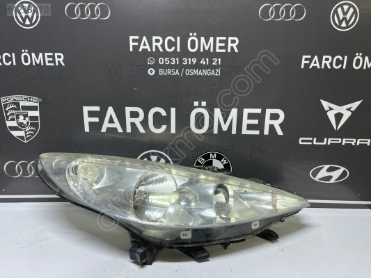 PEUGEOT 207 SAĞ ÖN FAR ORJİNAL