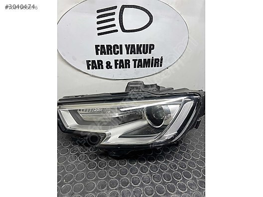AUDİ A3 2015-2019 SOL FAR ORJİNAL TEMİZ
