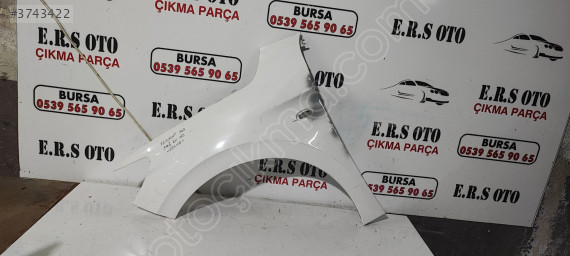 PEUGEOT 301 SAĞ ÖN ÇAMURLUK beyaz