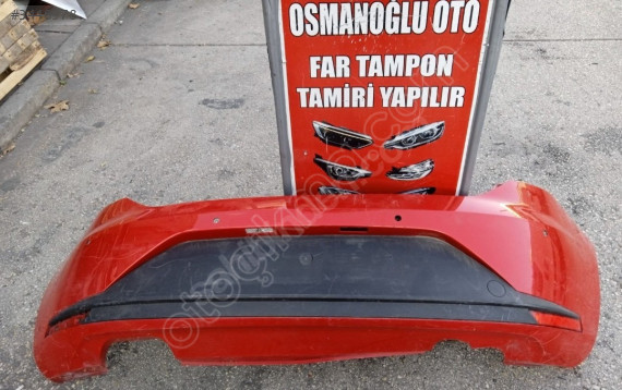 Seat Leon arka tampon cıkma kırmızı