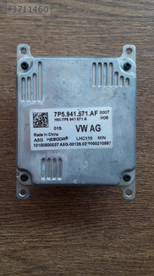 Audi A3 Modeli için Tiguan Xenon Far Beyni - 7P5941571AF