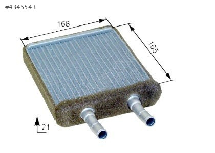 KALORİFER RADYATÖRÜ ACCENT 95-00 / EXCEL 90-94 / ELANTRA 96-01