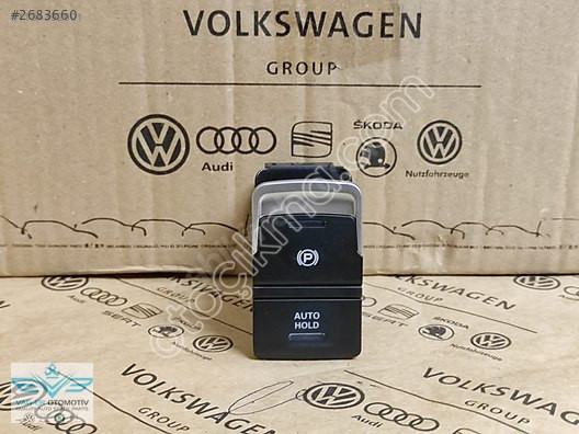 2013-2016 Golf 7 Auto Hold Park Butonu - Volkswagen Çıkma Parç