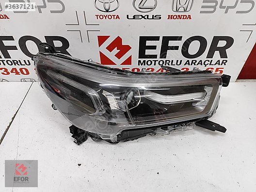 TOYOTA HİLUX SAĞ FAR ÇIKMA ORJİNAL YEDEK PARÇA 20-24